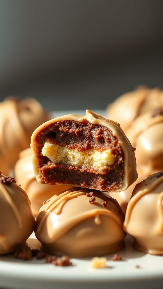 Creamy Buckeye Candy Bites