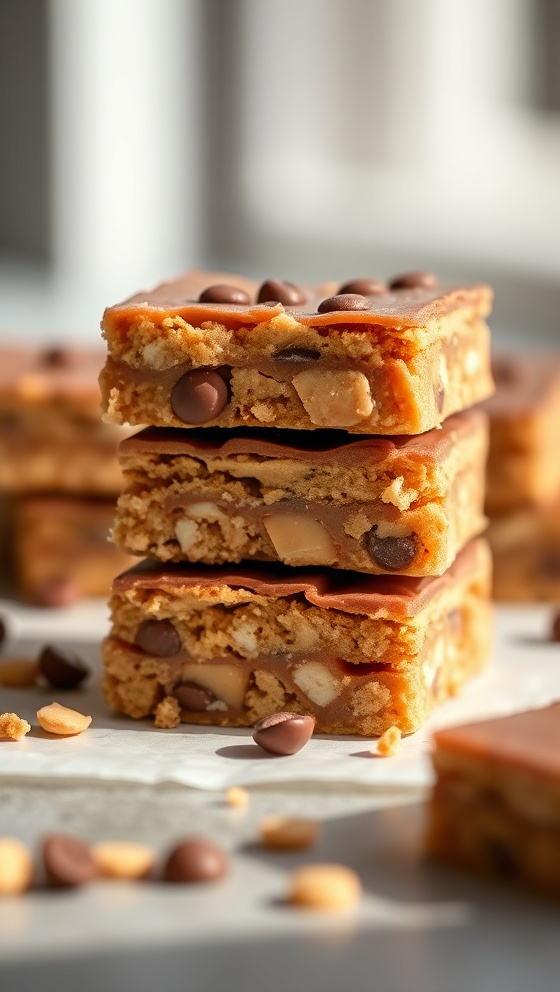 Easy PB Cracker Candy Treat