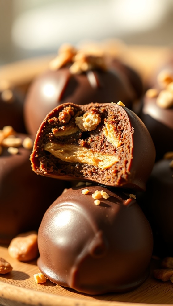 Peanut Butter Chocolate Drops