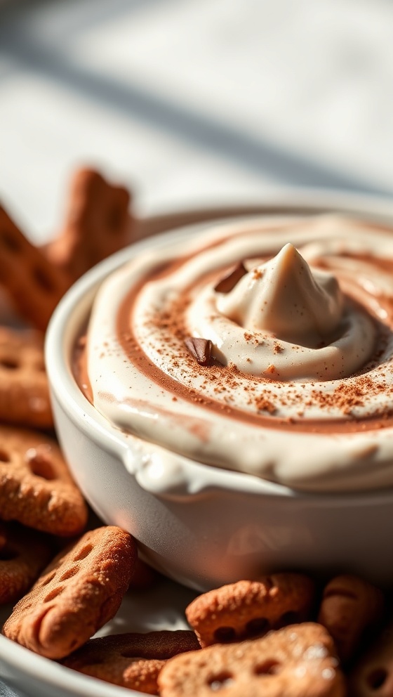 Creamy Hot Cocoa Dip