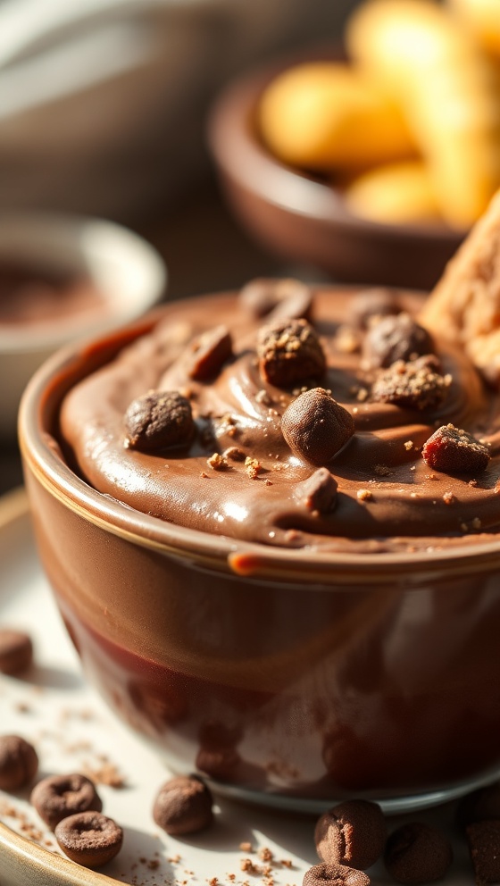 Fudgy Hot Chocolate Dip