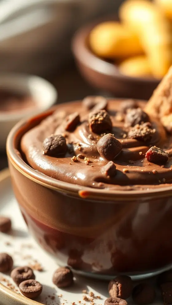Fudgy Hot Chocolate Dip