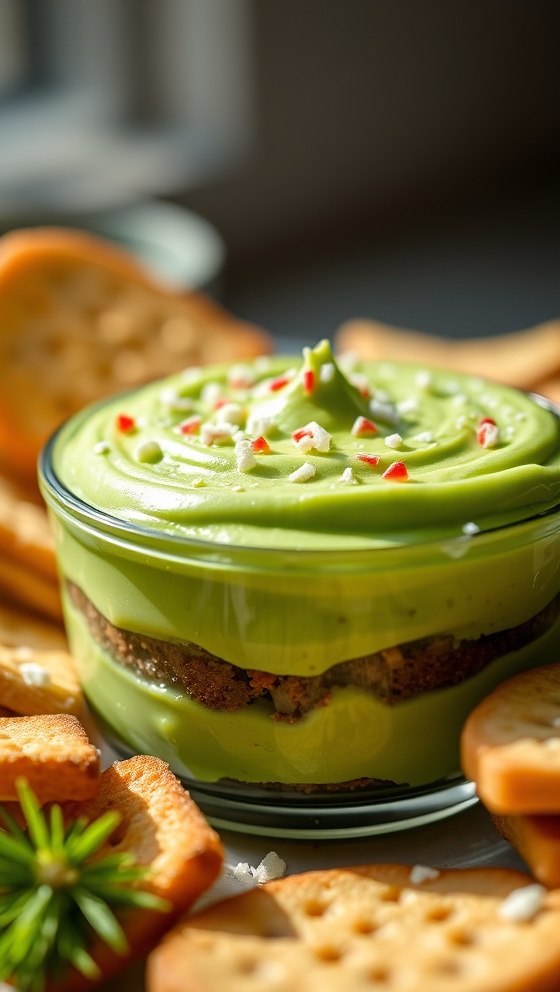Green Grinch Dessert Dip