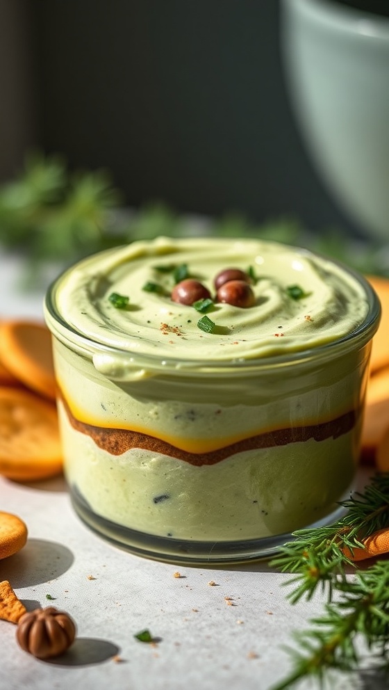 Holiday Green Sweet Dip