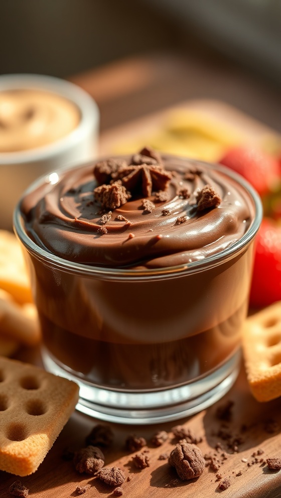 Rich Hot Chocolate Dessert Dip