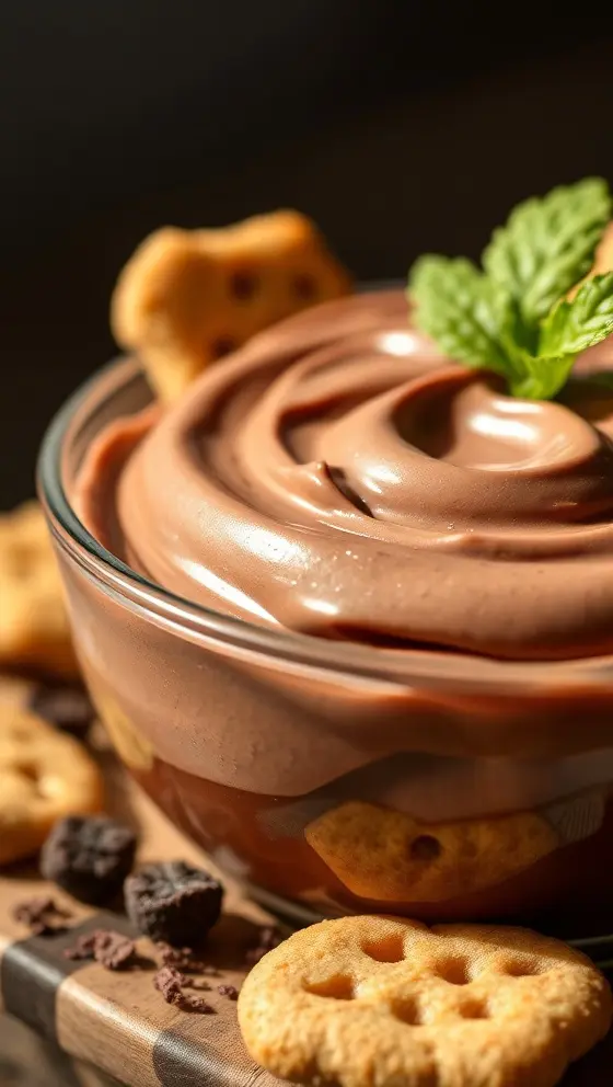 Silky Cocoa Cream Dip