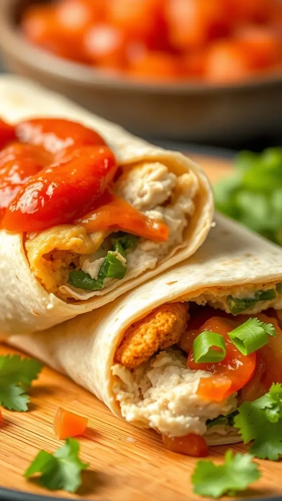 Chicken Burrito Recipe With Red And Green Sauce Easy Tasty