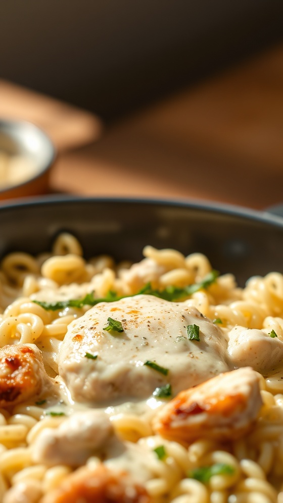Creamy Ricotta Chicken And Orzo Skillet Easy Recipe