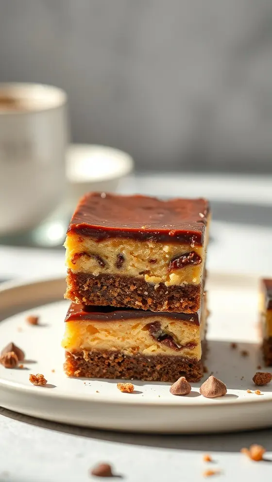 Decadent Dulce De Leche Chocolate Cheesecake Bars Recipe