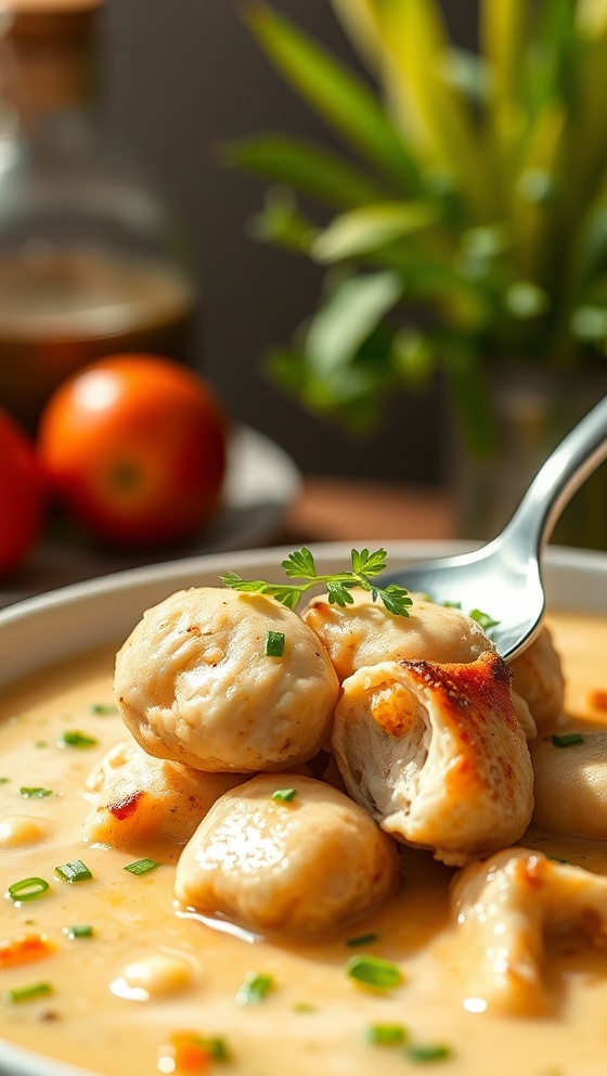 Easy Chicken Cordon Bleu Soup Recipe Packed With Creamy Flavors