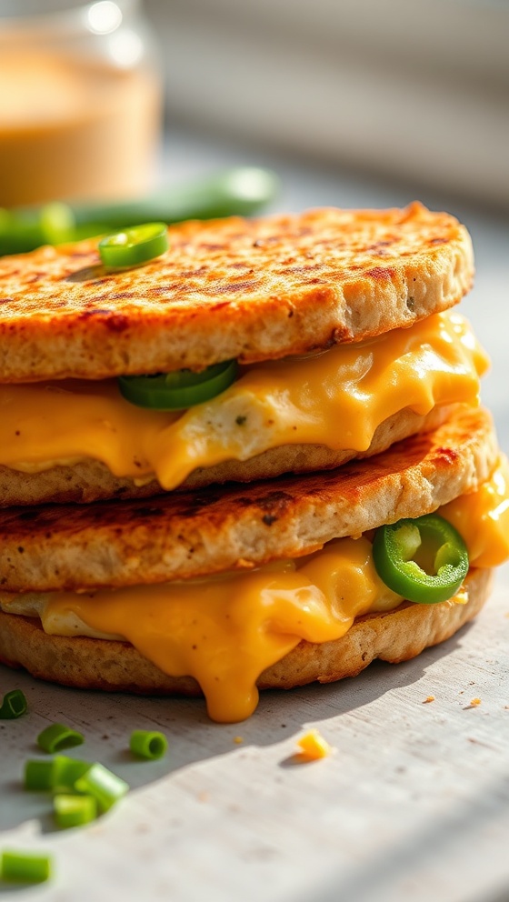 Jalapeno Cheddar Tuna Melts Easy Spicy Protein Packed