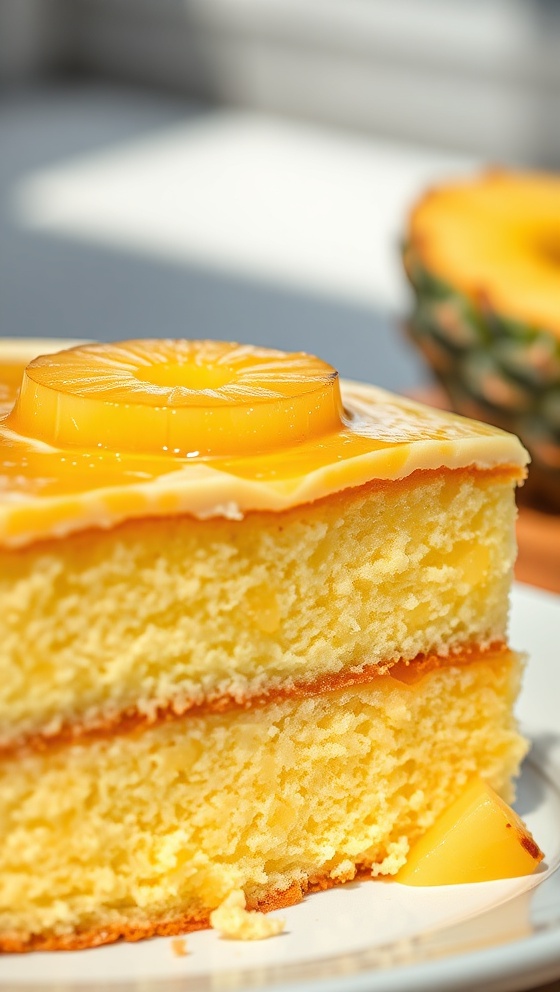 Juicy Pineapple Heaven Cake Easy Moist Tropical Treat