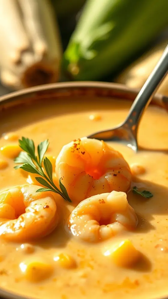 Louisiana Shrimp And Corn Bisque Recipe Creamy Delicious