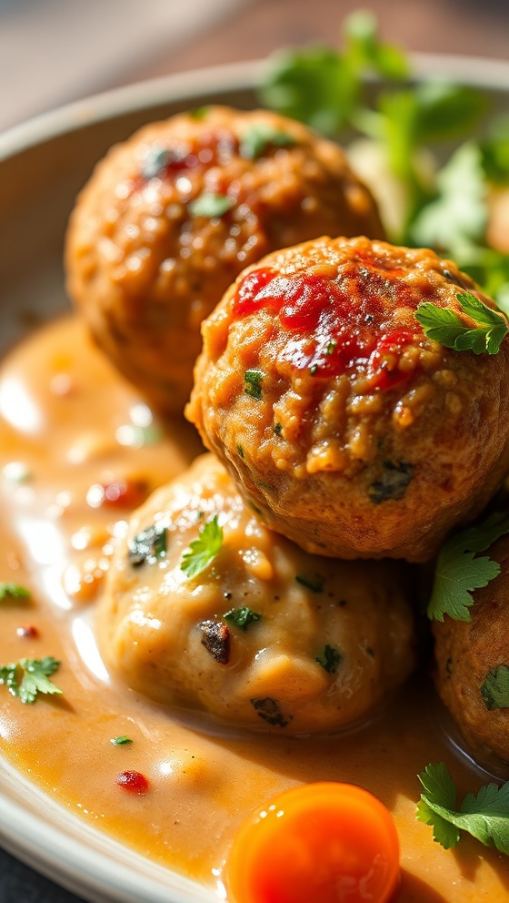 Mediterranean Chicken Meatballs Quick Flavorful Recipe