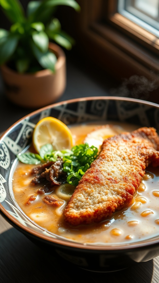 Miso Ramen With Chicken Katsu Easy And Delicious Recipe