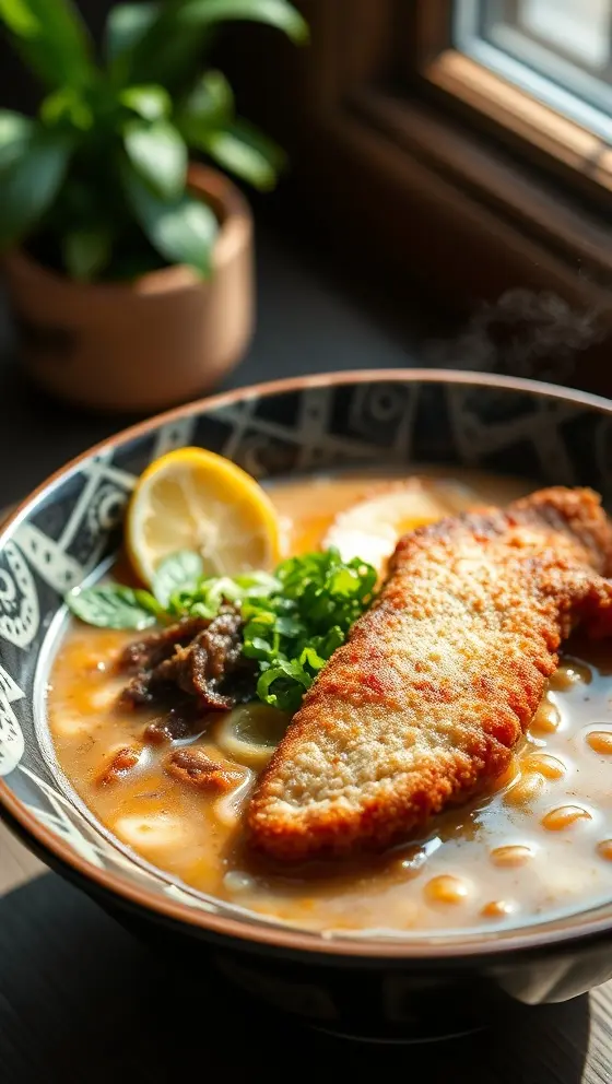 Miso Ramen With Chicken Katsu Easy And Delicious Recipe