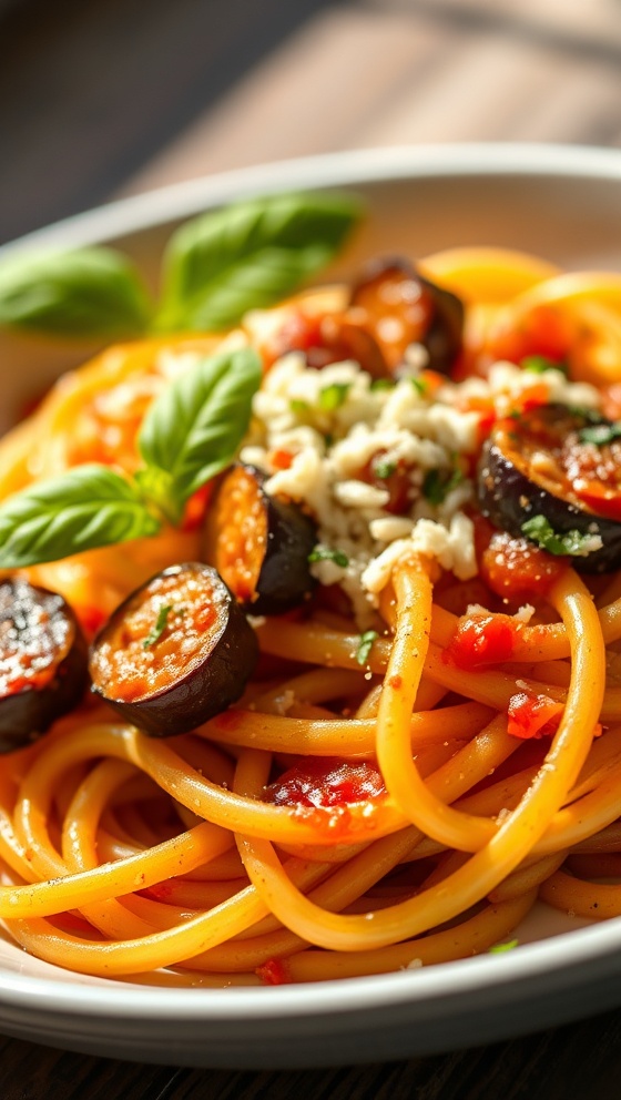 Pasta Alla Norma Recipe Delicious Sicilian Eggplant Pasta