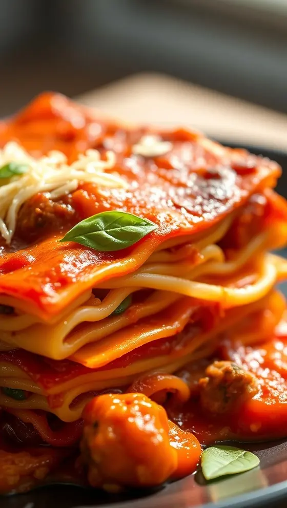 Slow Cooker Sausage And Peppers Ravioli Lasagna Recipe