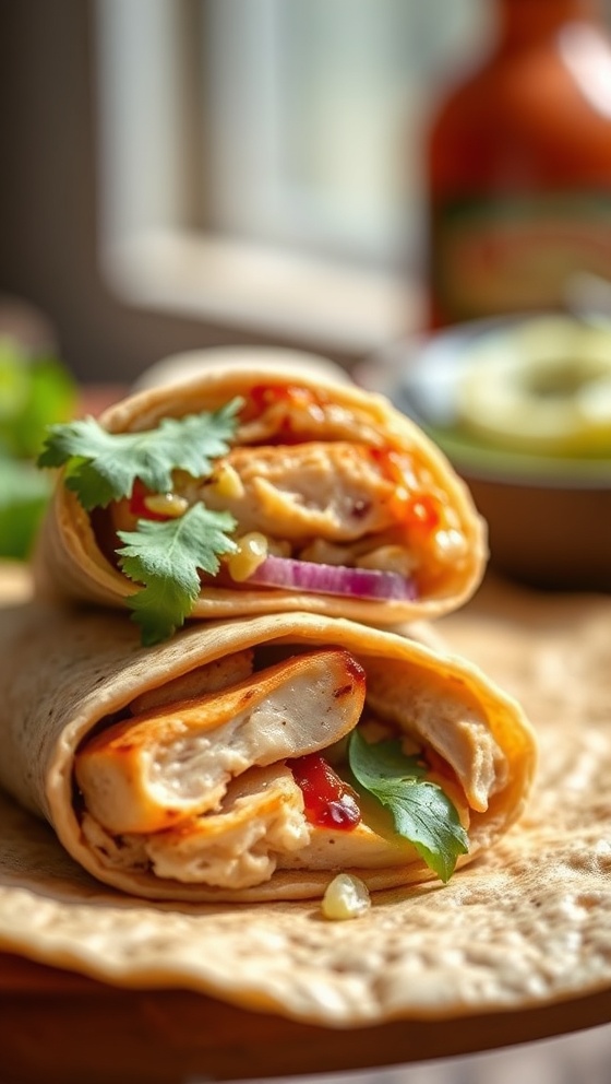 Southwest Chicken Wrap Recipe Quick Flavorful Meal