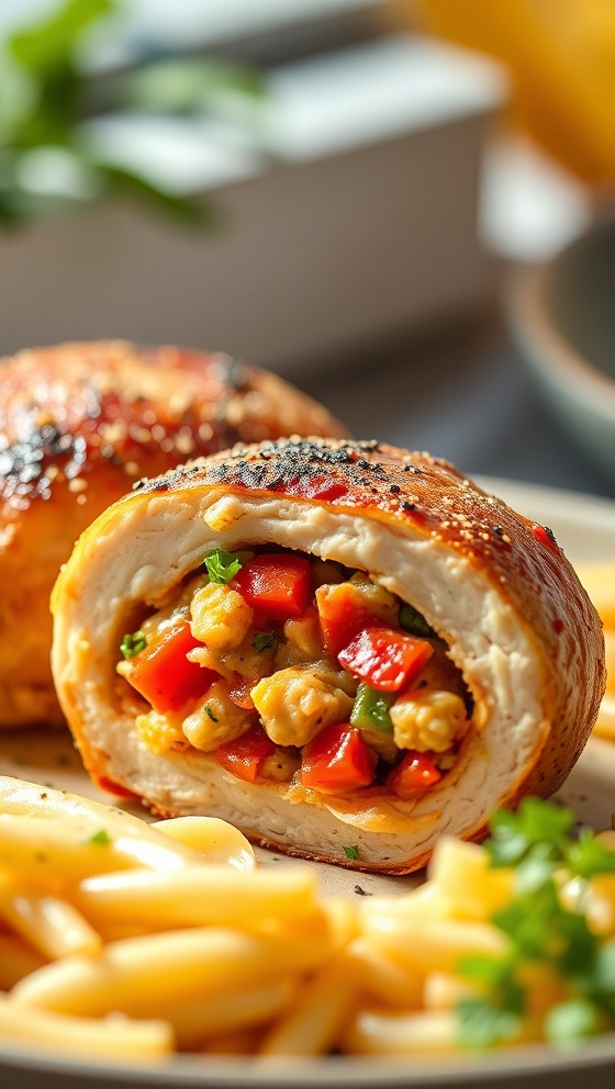 Stuffed Chicken Recipe Easy Flavorful Healthy Dish
