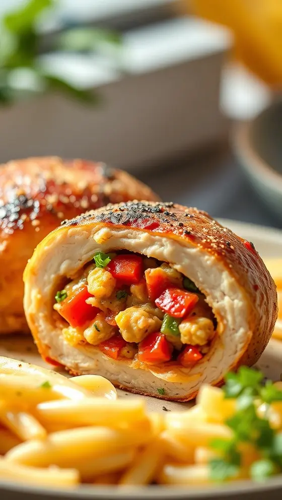 Stuffed Chicken Recipe Easy Flavorful Healthy Dish