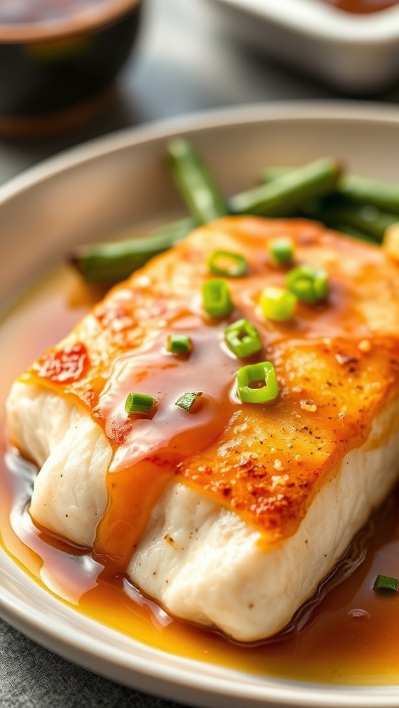 Baked Honey Soy Glazed Cod Recipe Easy Healthy Dinner