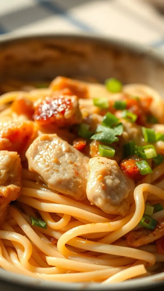 Chicken And Rice Noodles Stir Fry Quick And Easy Recipe
