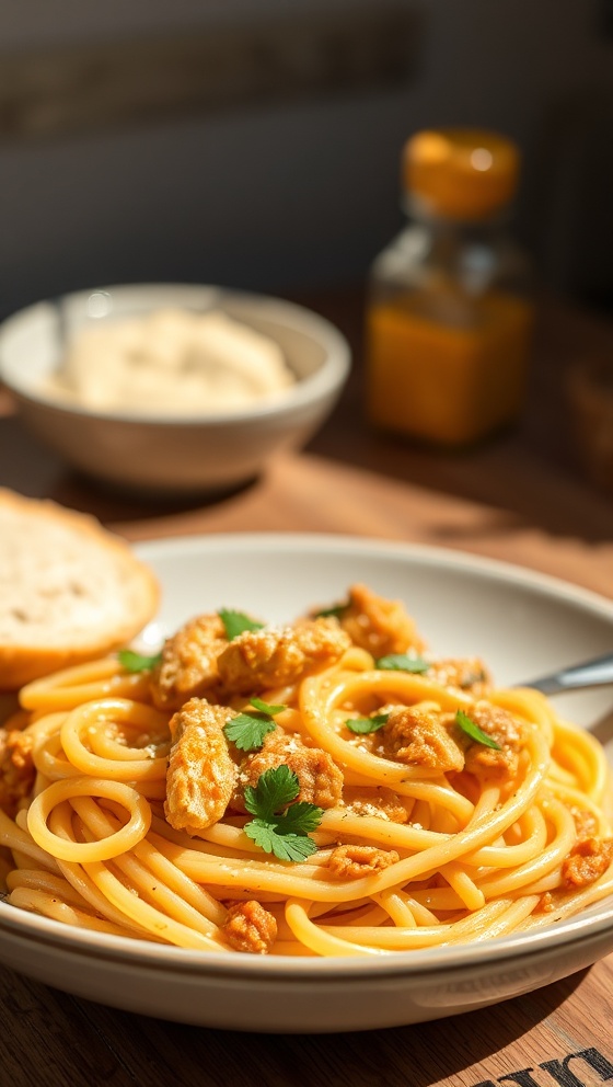 Chicken Curry Pasta Recipe Easy Creamy And Flavorful