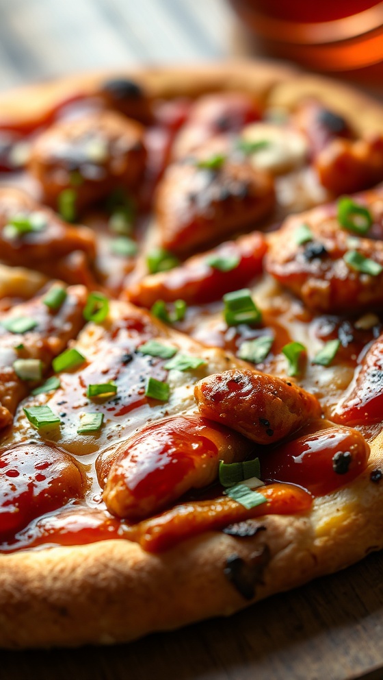 Homemade Chipotle BBQ Chicken Pizza Recipe Easy Flavorful