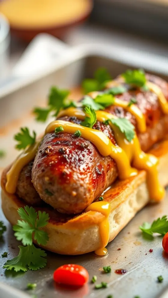 Sheet Pan Italian Sausage Heros With Honey Mustard Recipe